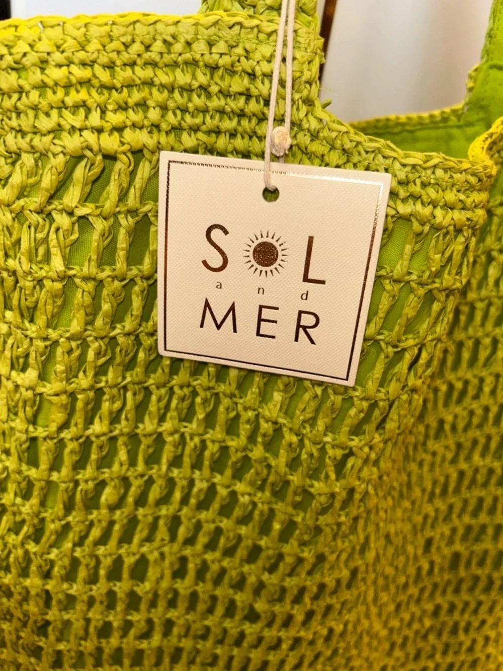 New Sol and Mer beach bag